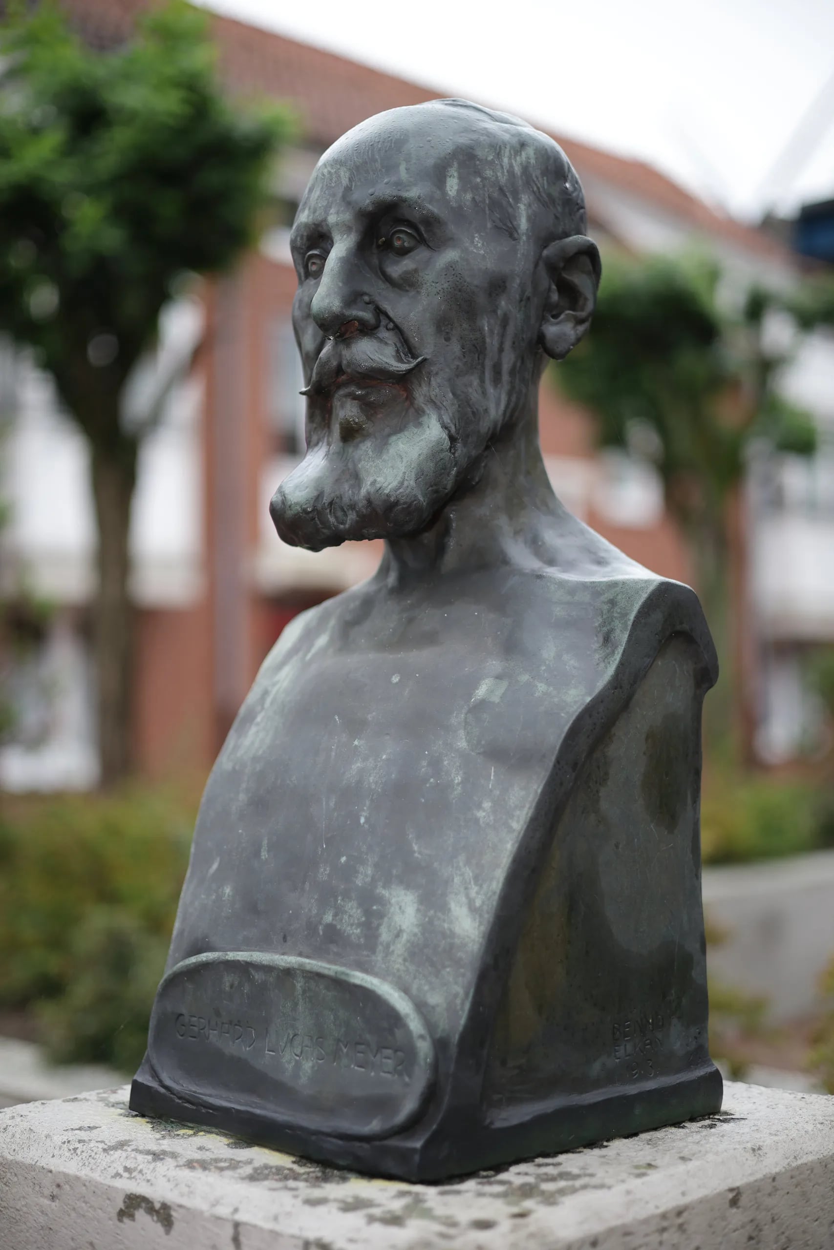 Portrait of Gerhard Lucas Meyer (1830–1916) – memorial page