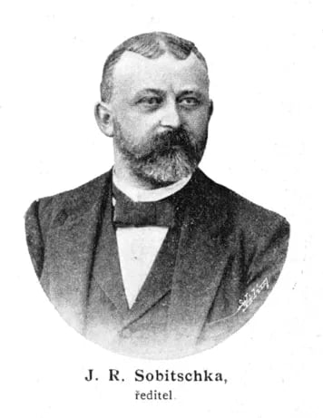 Porträt von Josef Richard Sobitschka (1854–1940) – Gedenkseite