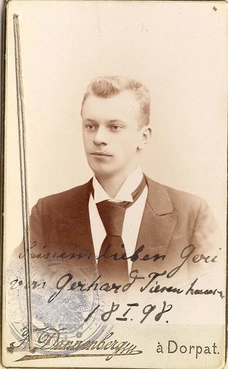 Portrait of Gerhard von Tiesenhausen (1878–1917) – memorial page