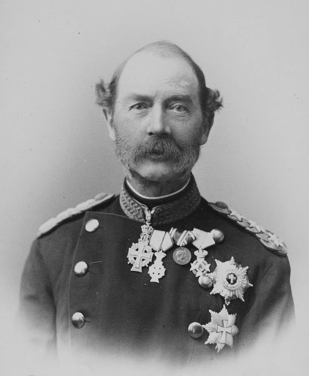 Portrait of Christian IX. (1818–1906) – memorial page