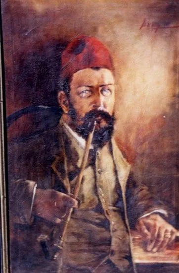 Porträt von József Nécsey (1842–1929) – Gedenkseite