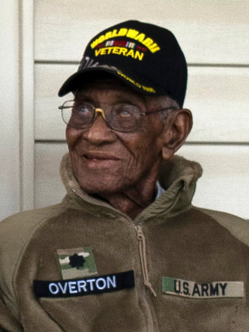 Porträt von Richard Overton (1906–2018) – Gedenkseite