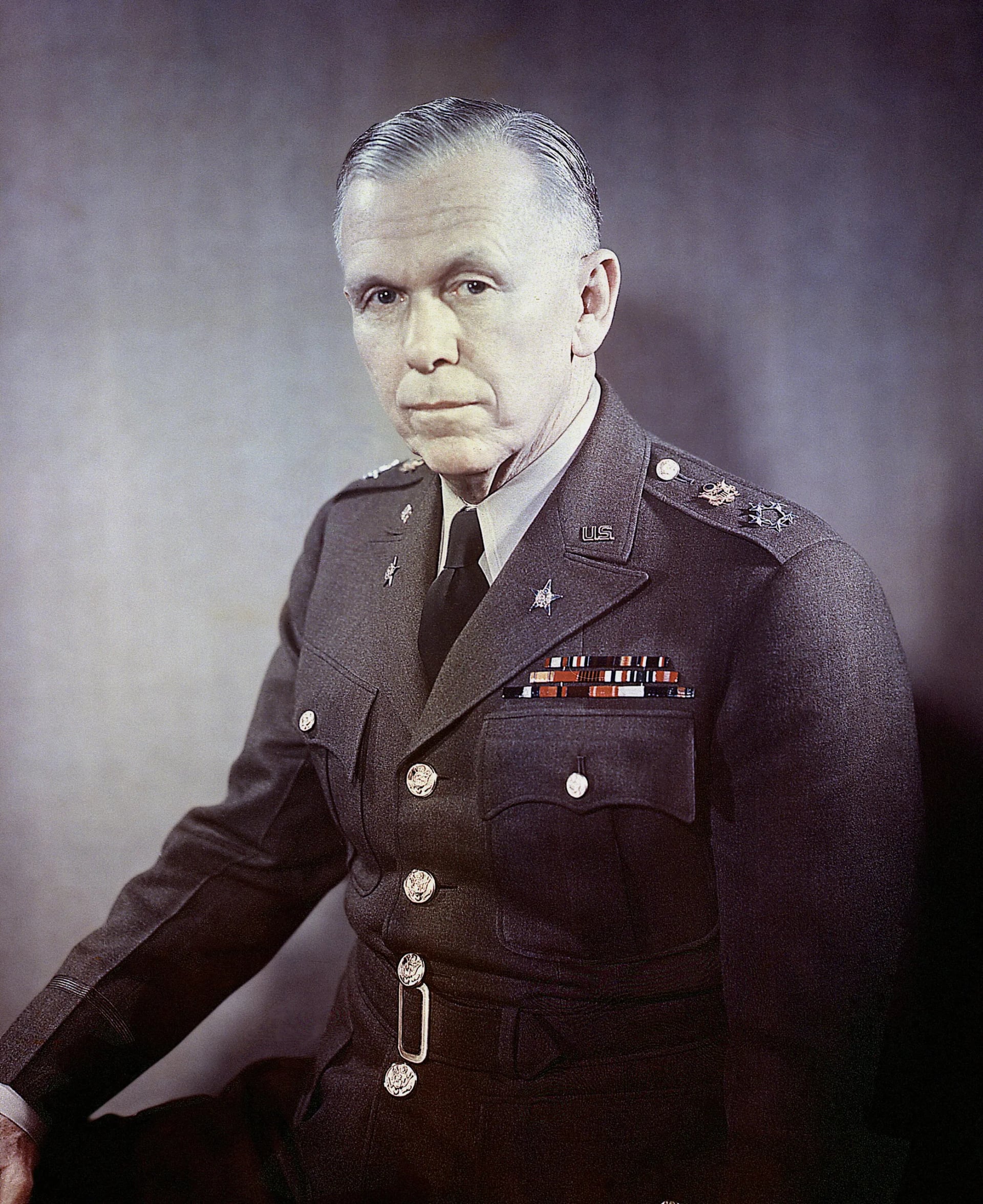 Porträt von George C. Marshall (1880–1959) – Gedenkseite