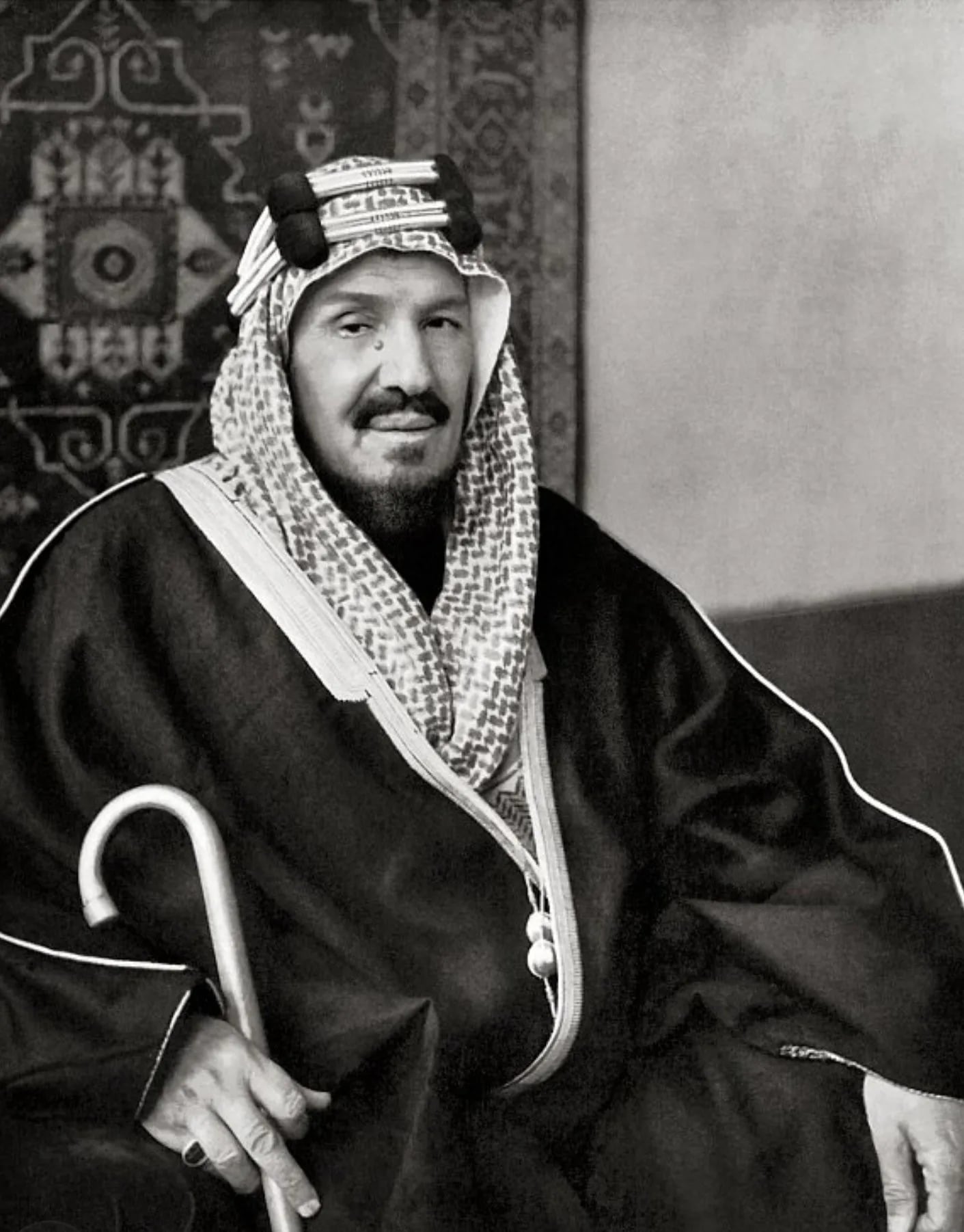 Portrait of Abd al-Aziz ibn Saud (1877–1953) – memorial page
