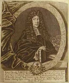 Portrait of Johann Franz Loew von Erlsfeld (1648–1725) – memorial page