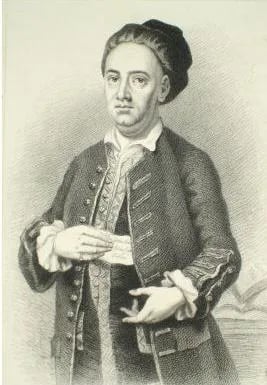 Portrait of Edward Cave (1691–1754) – memorial page