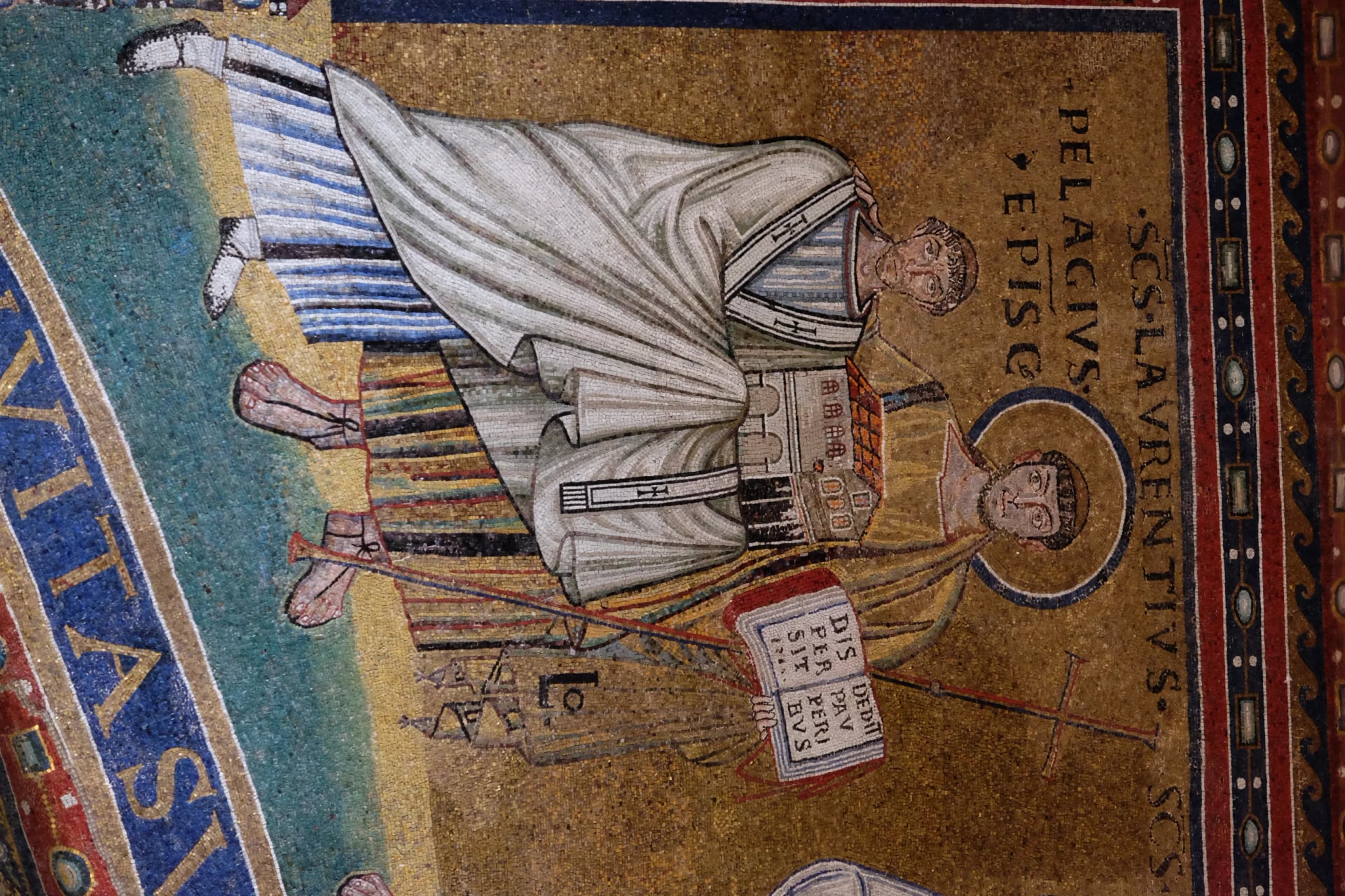 Porträt von Pelagius II. (520–590) – Gedenkseite