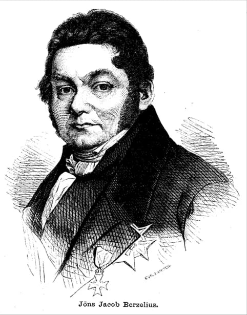 Porträt von Jöns Jakob Berzelius (1779–1848) – Gedenkseite