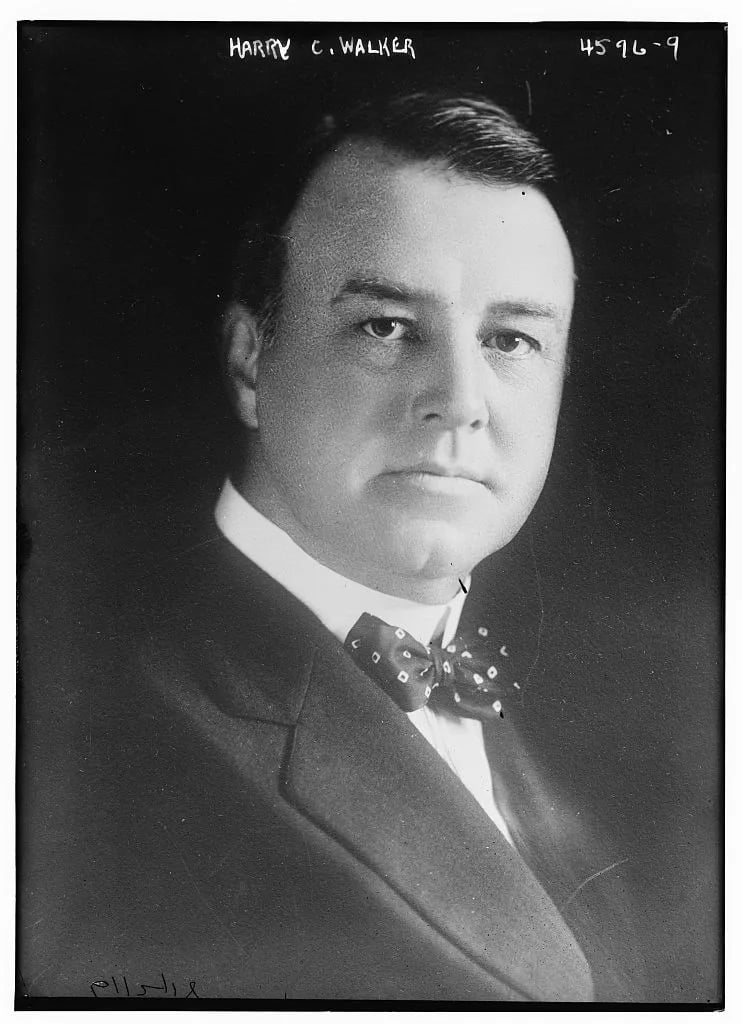Portrait of Harry C. Walker (1873–1932) – memorial page