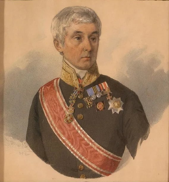 Portrait of Andrei Wassiljewitsch Daschkow (1790–1865) – memorial page