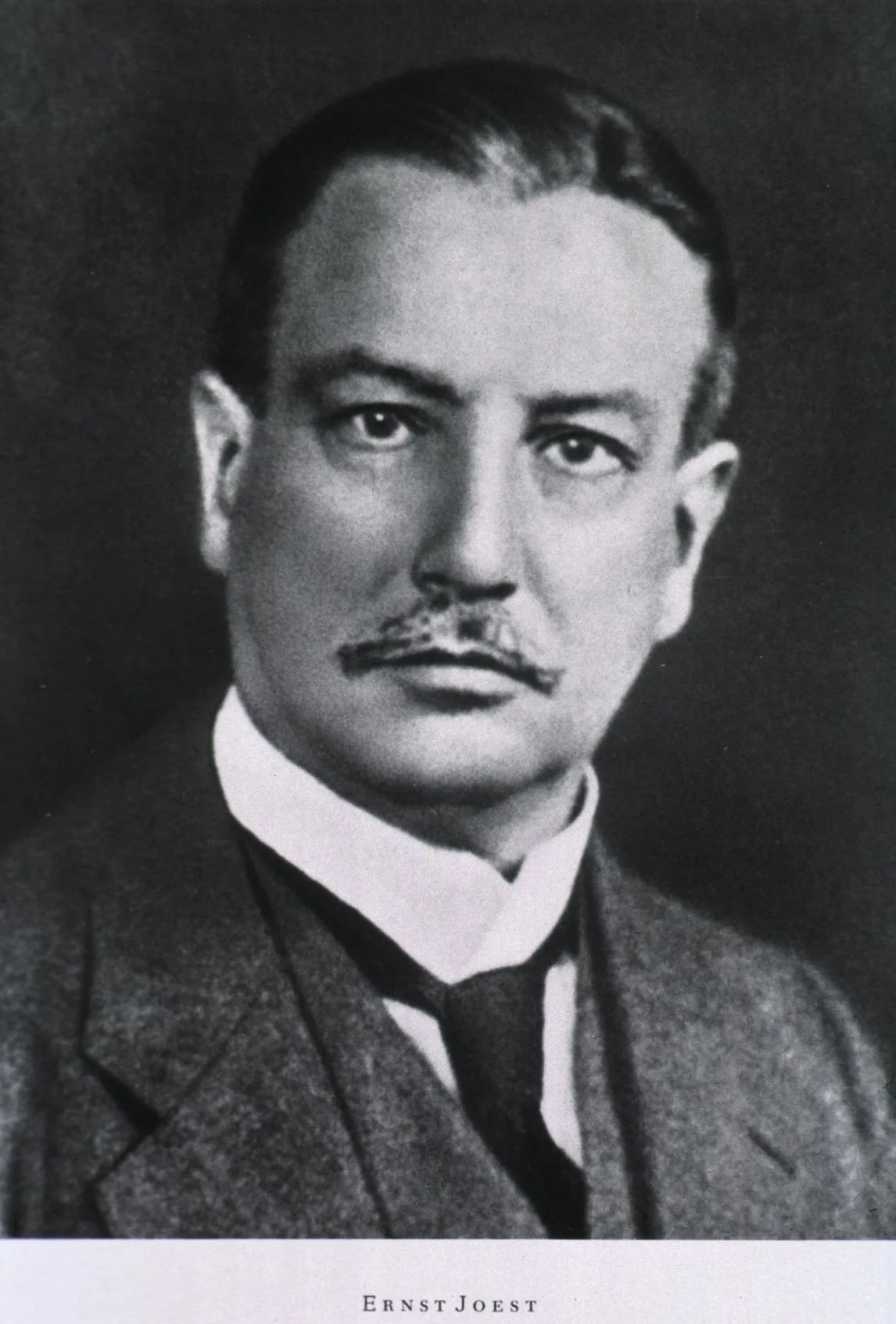Porträt von Ernst Joest (1873–1926) – Gedenkseite