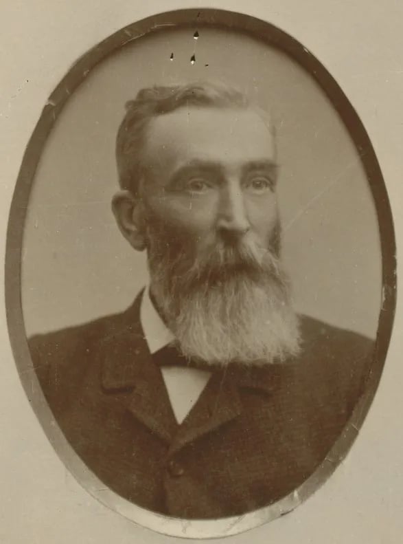 Portrait of Augustine Stow (1833–1903) – memorial page