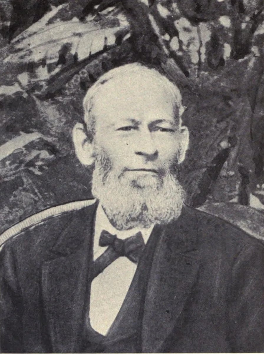 Porträt von Elias Bond (1813–1896) – Gedenkseite