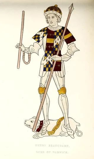 Portrait of Henry de Beauchamp, 1. Duke of Warwick (1425–1446) – memorial page