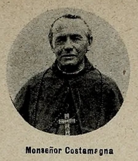 Porträt von Giacomo Costamagna (1846–1921) – Gedenkseite