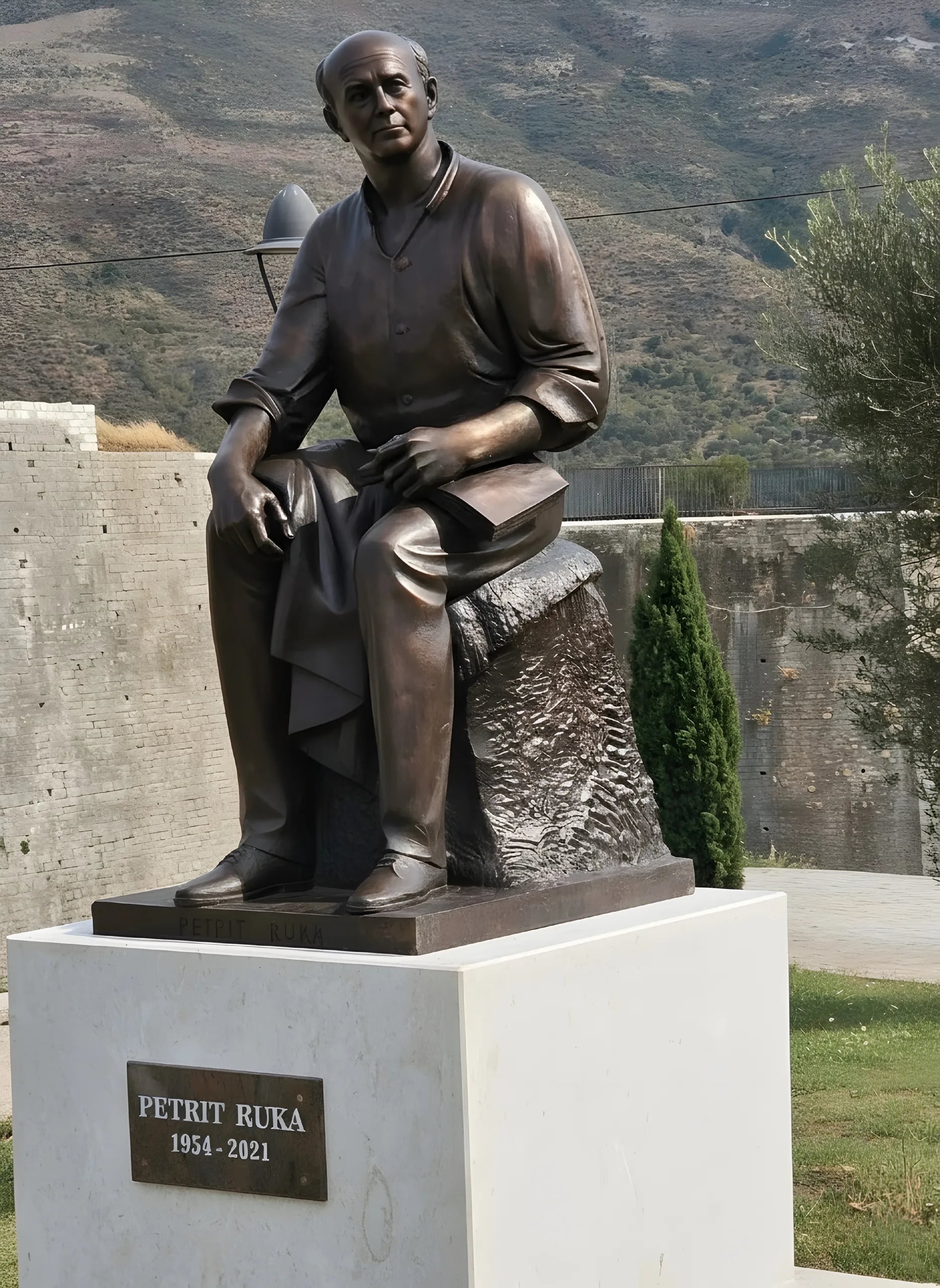 Porträt von Petrit Ruka (1954–2021) – Gedenkseite
