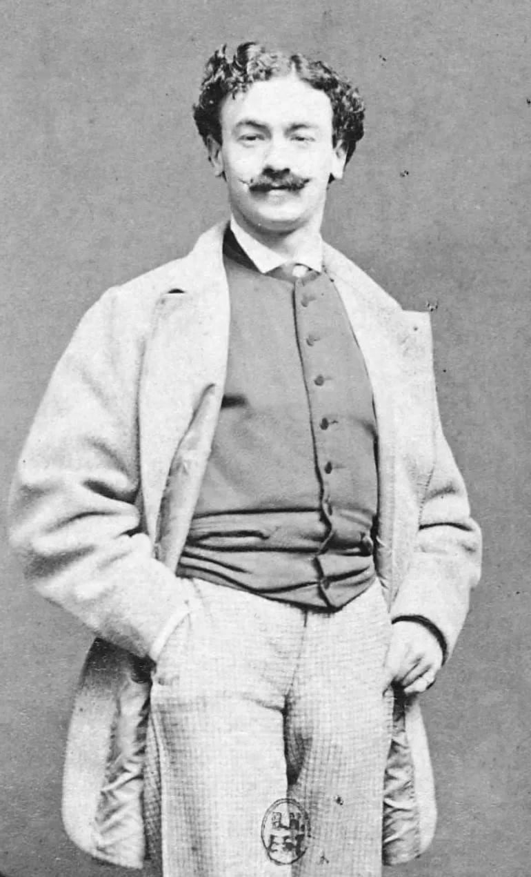 Portrait of Adrien Marx (1837–1906) – memorial page
