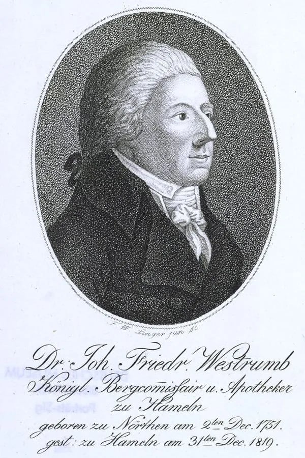 Porträt von Johann Friedrich Westrumb (1751–1819) – Gedenkseite