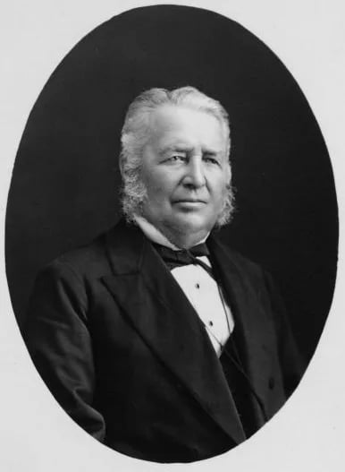 Portrait of René-Édouard Caron (1800–1876) – memorial page