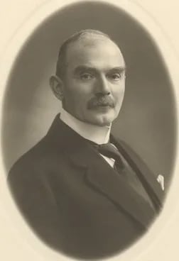 Porträt von Ivar Aminoff (1868–1931) – Gedenkseite