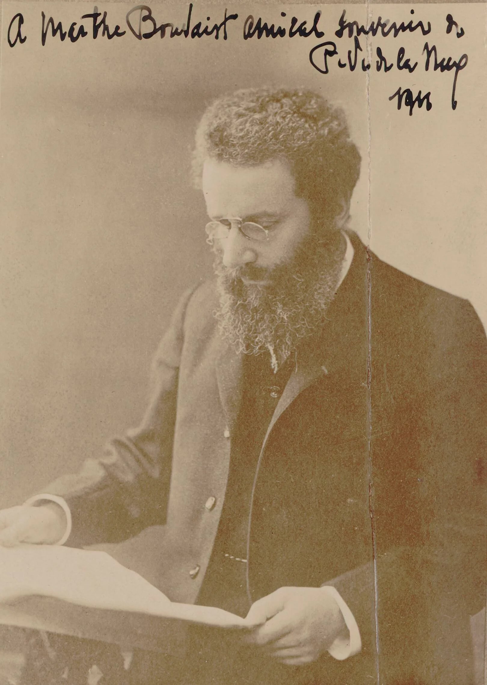 Portrait of Paul Véronge de la Nux (1853–1928) – memorial page