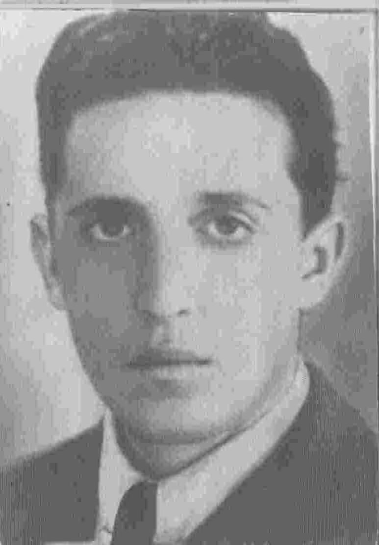 Porträt von Nicola Serra (1918–1944) – Gedenkseite