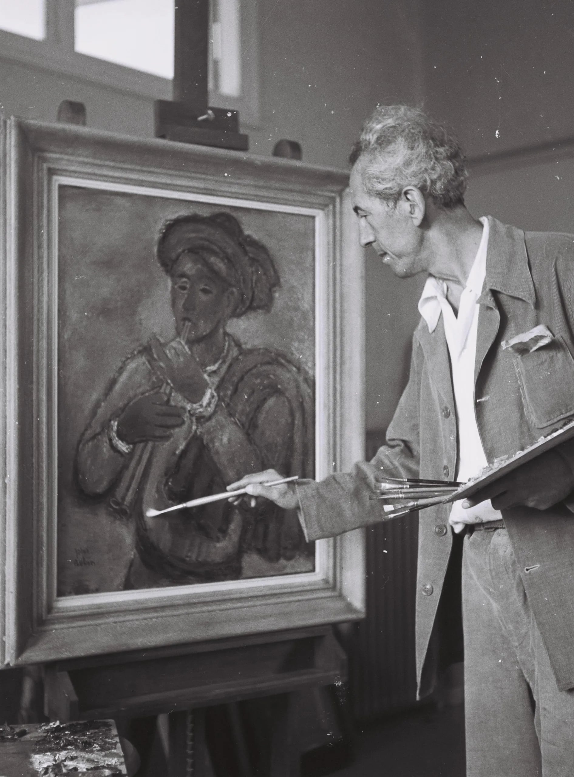 Porträt von Reuven Rubin (1893–1974) – Gedenkseite