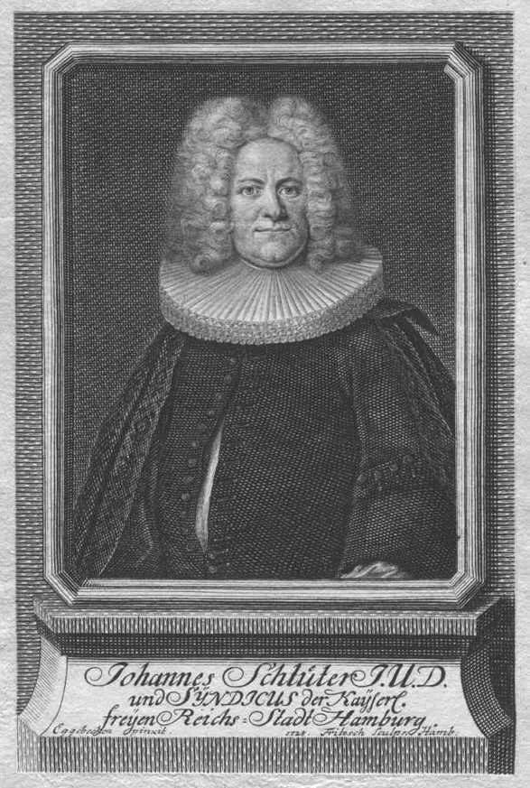 Portrait of Johann Slüter (1616–1686) – memorial page