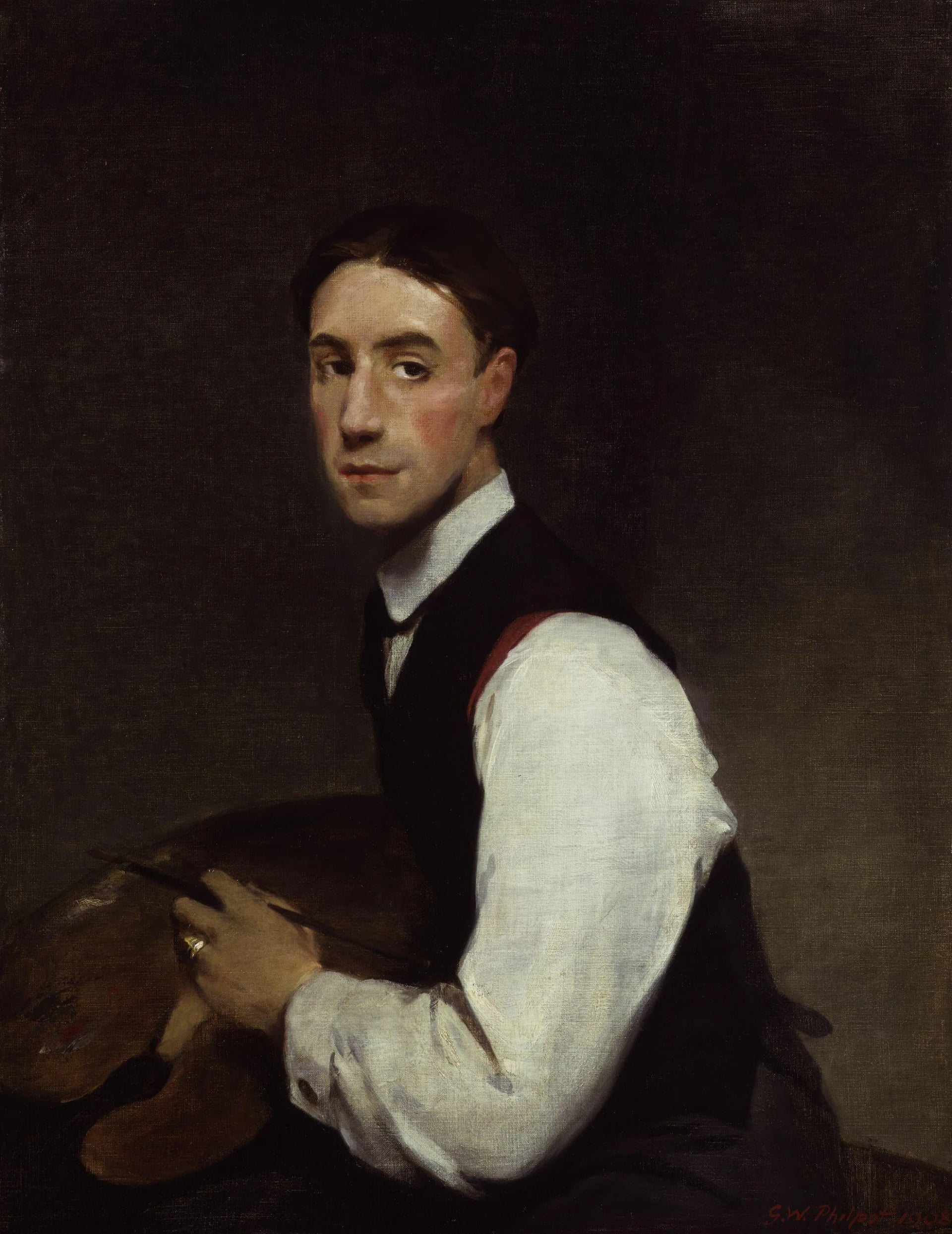 Portrait of Glyn Warren Philpot (1884–1937) – memorial page