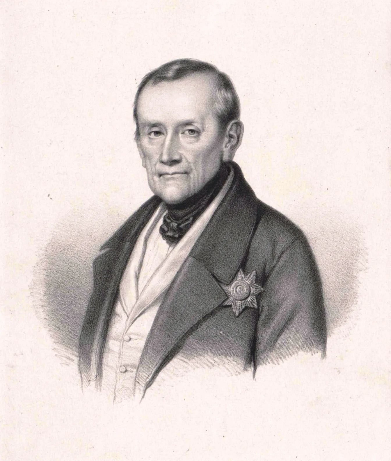 Porträt von Ludwig Senfft von Pilsach (1774–1853) – Gedenkseite