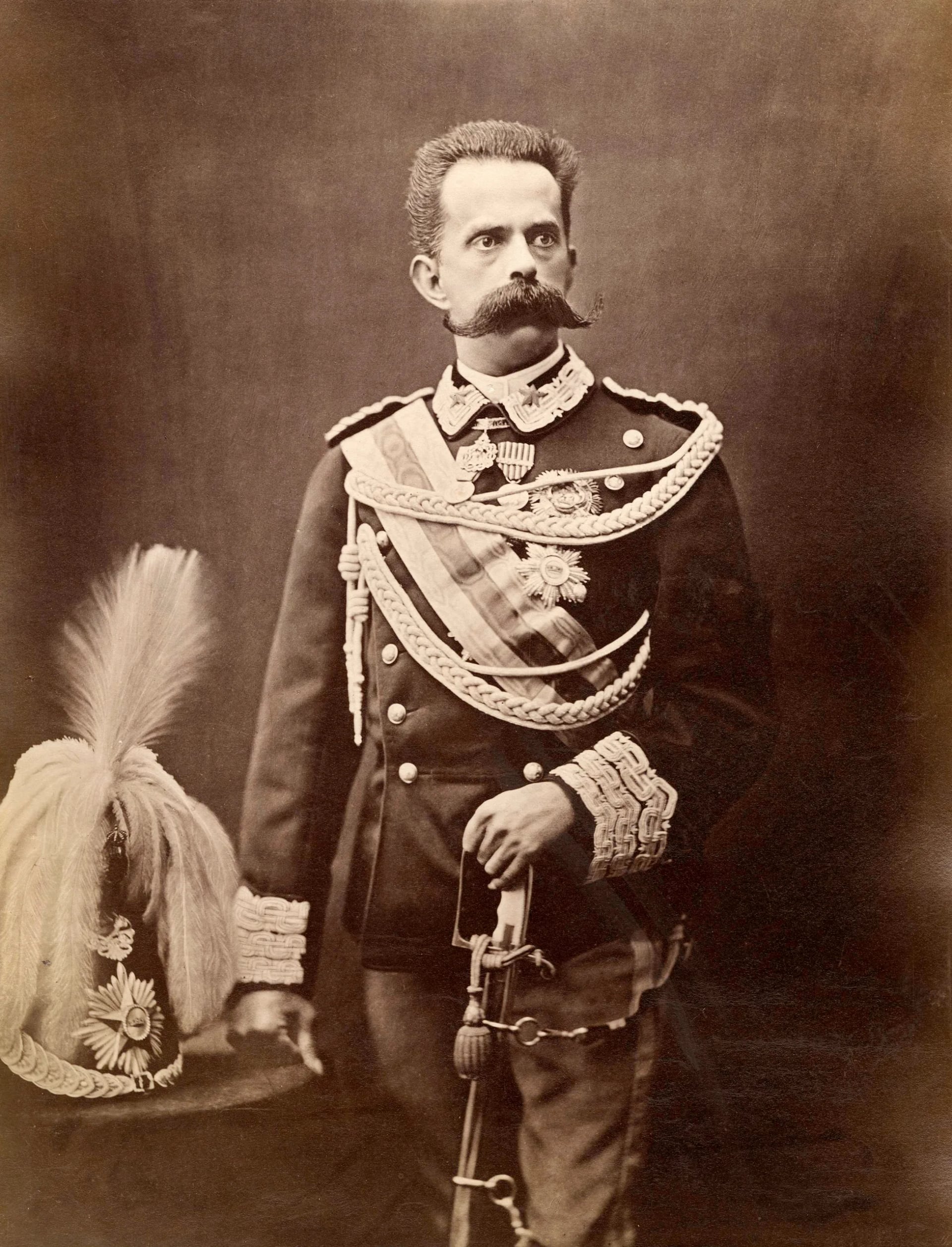 Porträt von Umberto I. (1844–1900) – Gedenkseite
