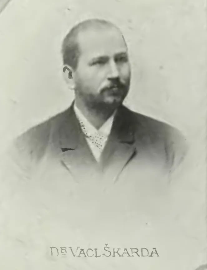 Portrait of Václav Škarda (1861–1912) – memorial page
