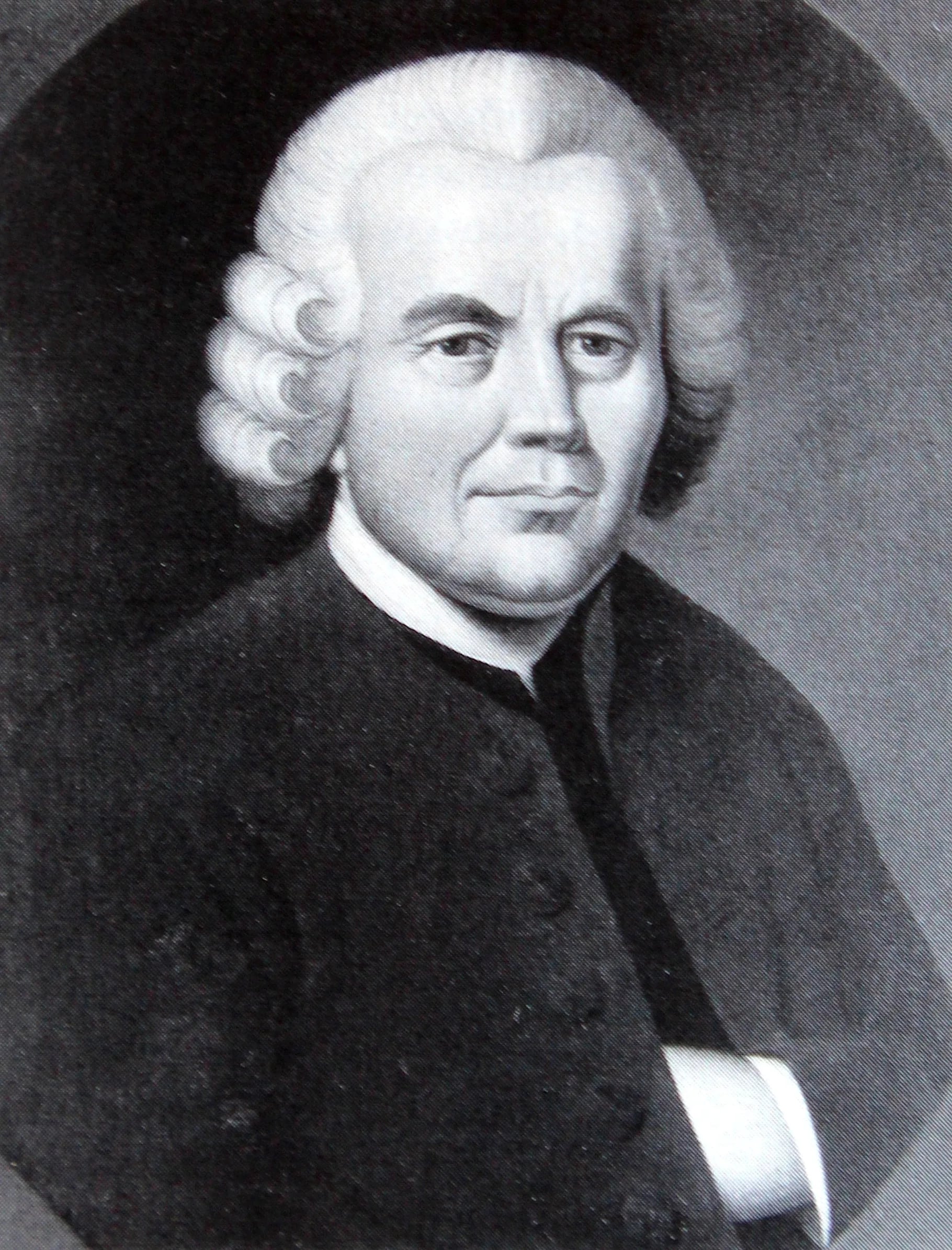 Porträt von Paul Eugenius Layritz (1707–1788) – Gedenkseite