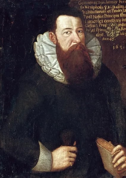 Porträt von Gottfried Anton (1571–1618) – Gedenkseite