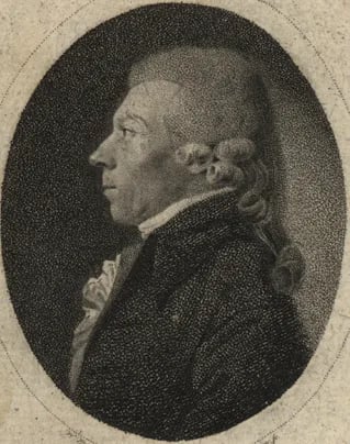 Porträt von Gottfried Benedict Funk (1734–1814) – Gedenkseite