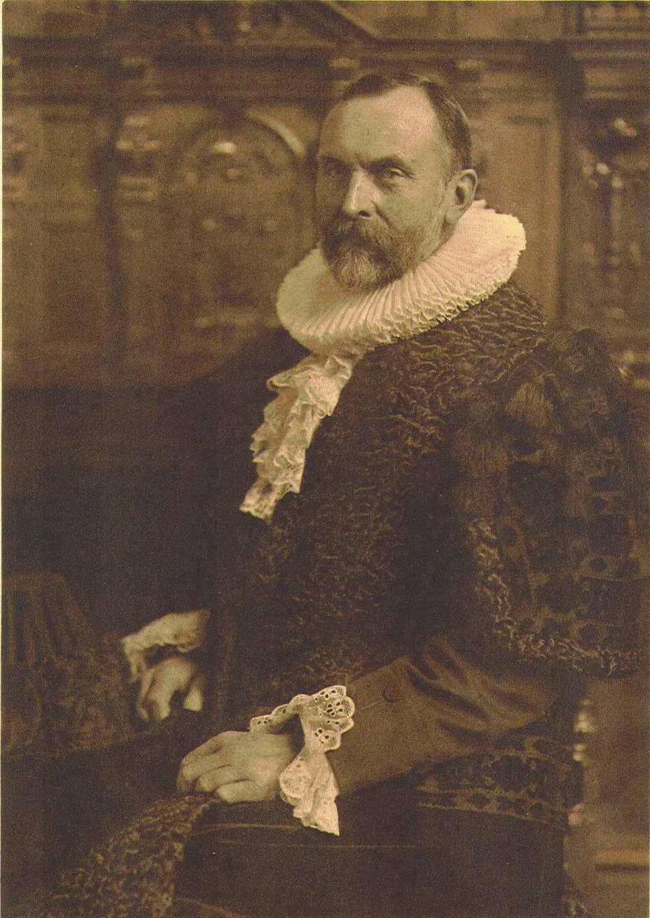 Porträt von Gottfried Holthusen (1848–1920) – Gedenkseite