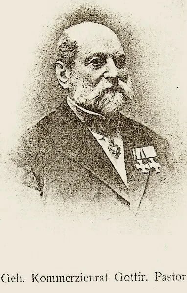 Portrait of Gottfried Pastor (1809–1899) – memorial page