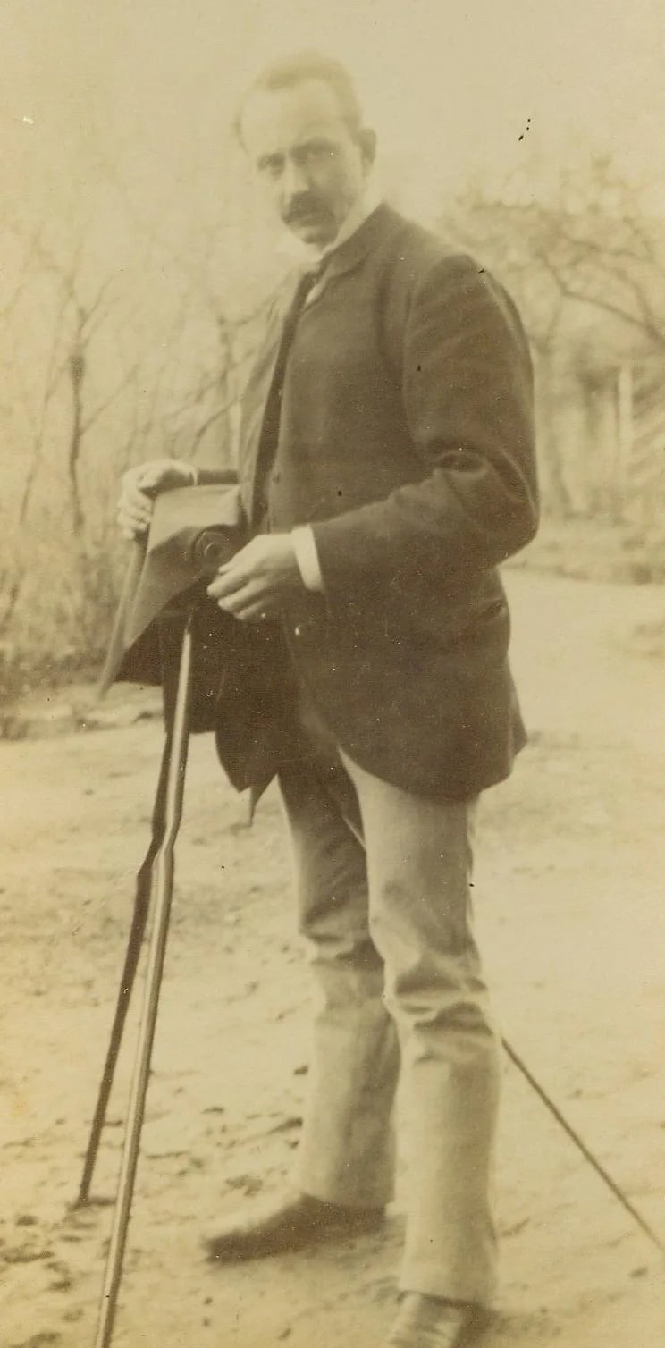 Portrait of Gottfried Riehm (1858–1928) – memorial page