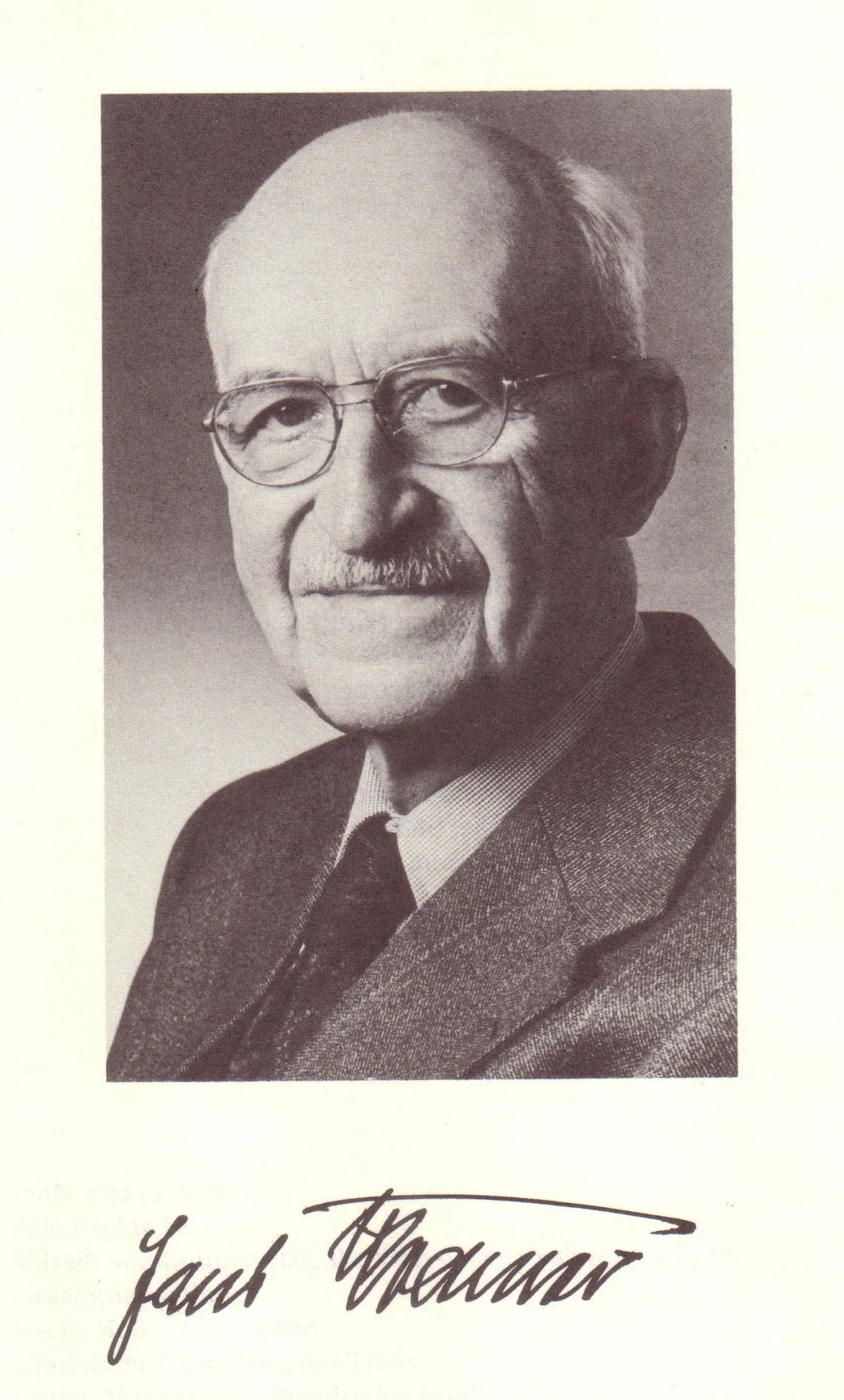 Portrait of Hans Kramer (1896–1982) – memorial page