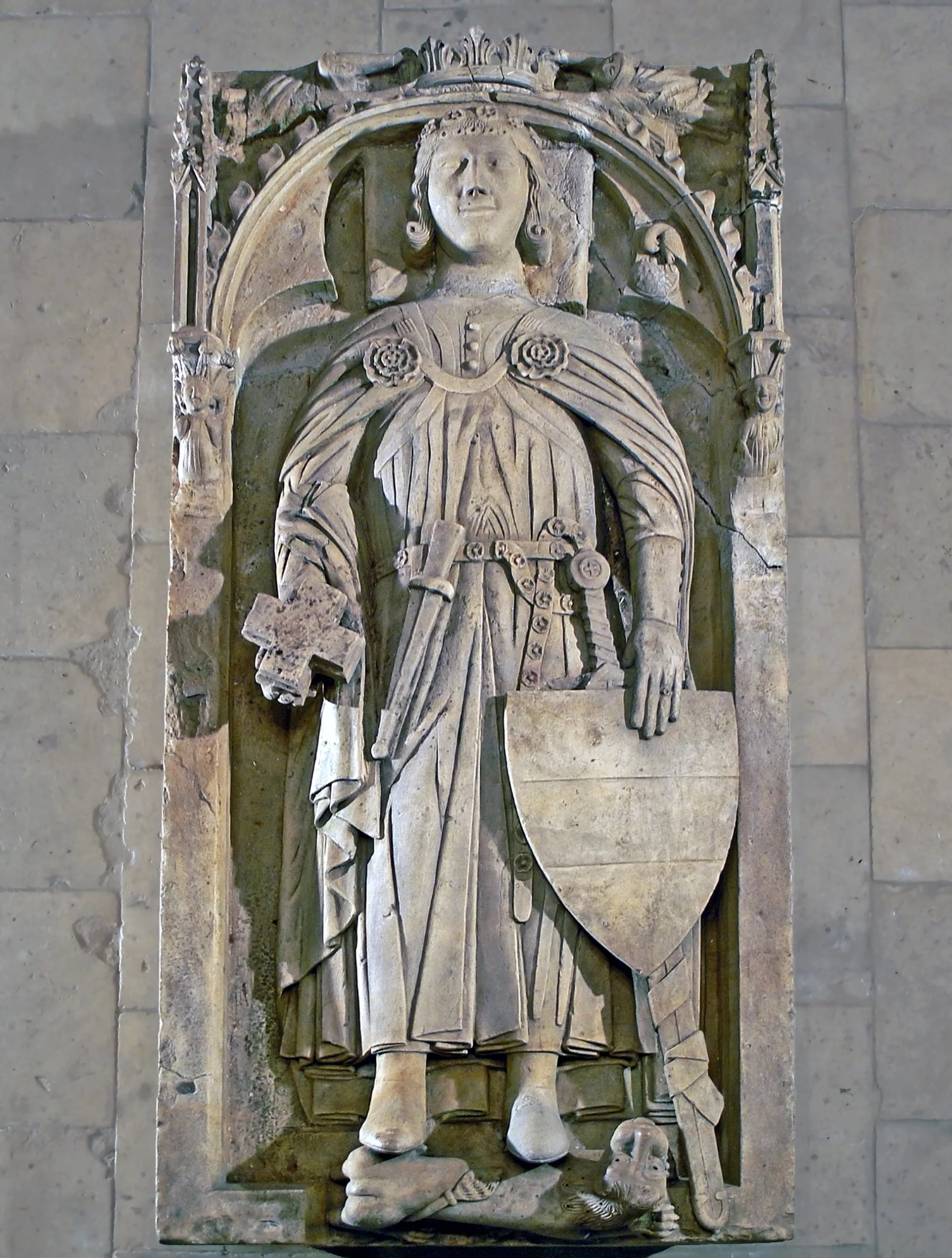 Porträt von Gottfried von Cappenberg (1096–1127) – Gedenkseite