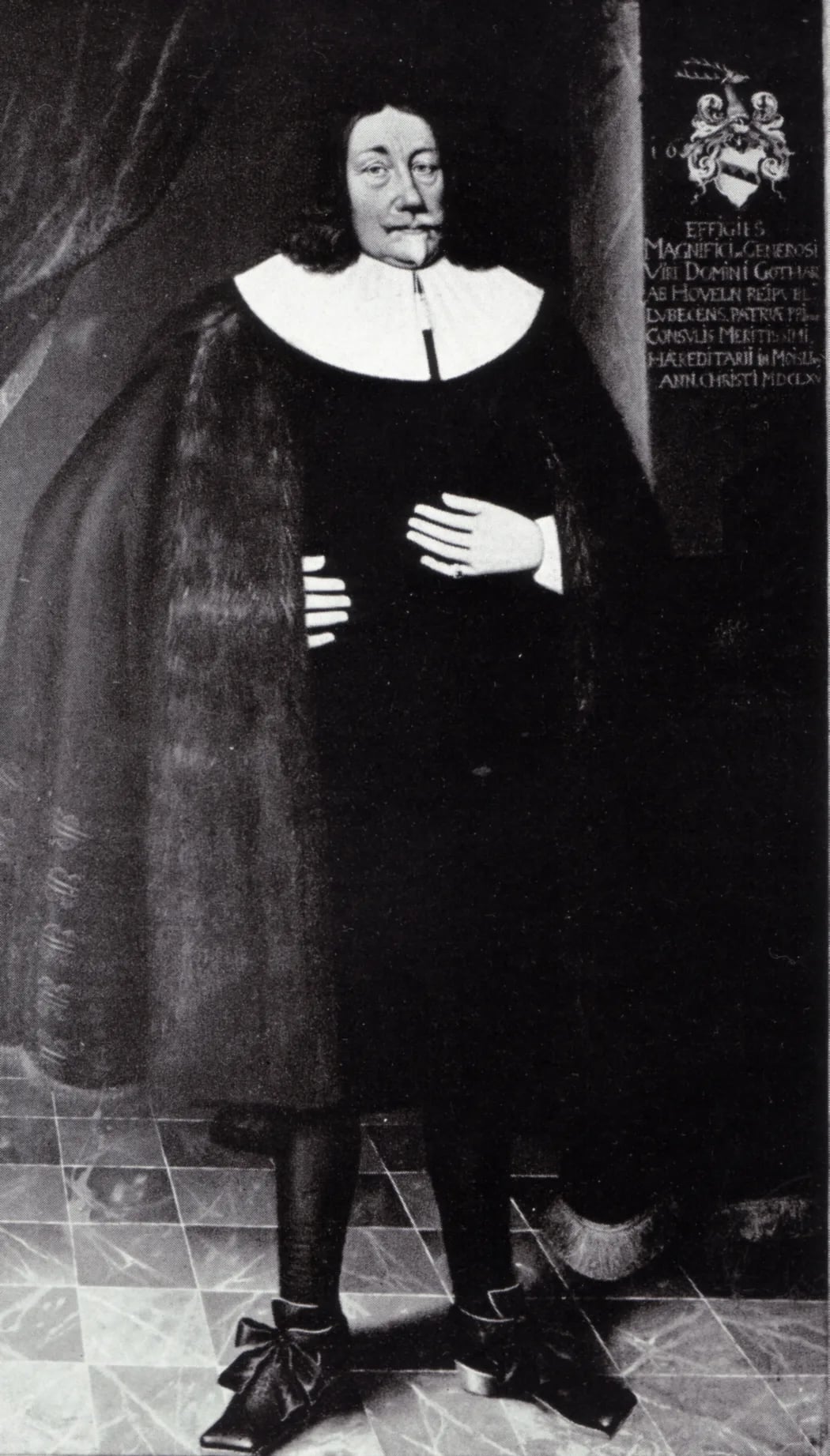 Porträt von Gotthard von Höveln (1603–1671) – Gedenkseite