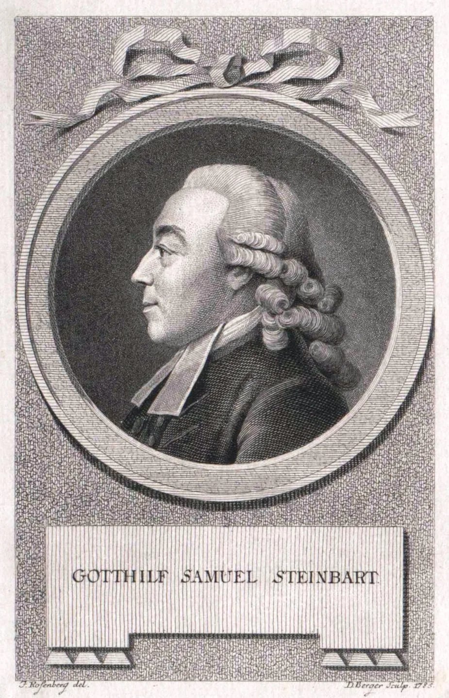 Portrait of Gotthelf Samuel Steinbart (1738–1809) – memorial page