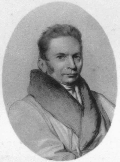 Porträt von Gottlieb Christian Eberhard von Etzel (1784–1840) – Gedenkseite