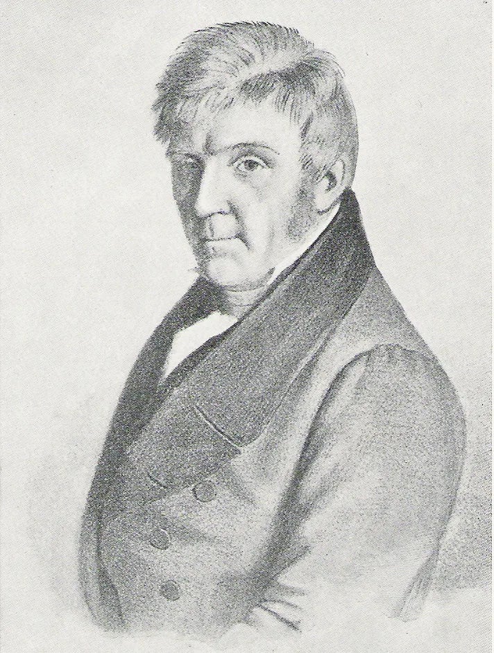 Porträt von Gottlieb Jakob Kuhn (1775–1849) – Gedenkseite