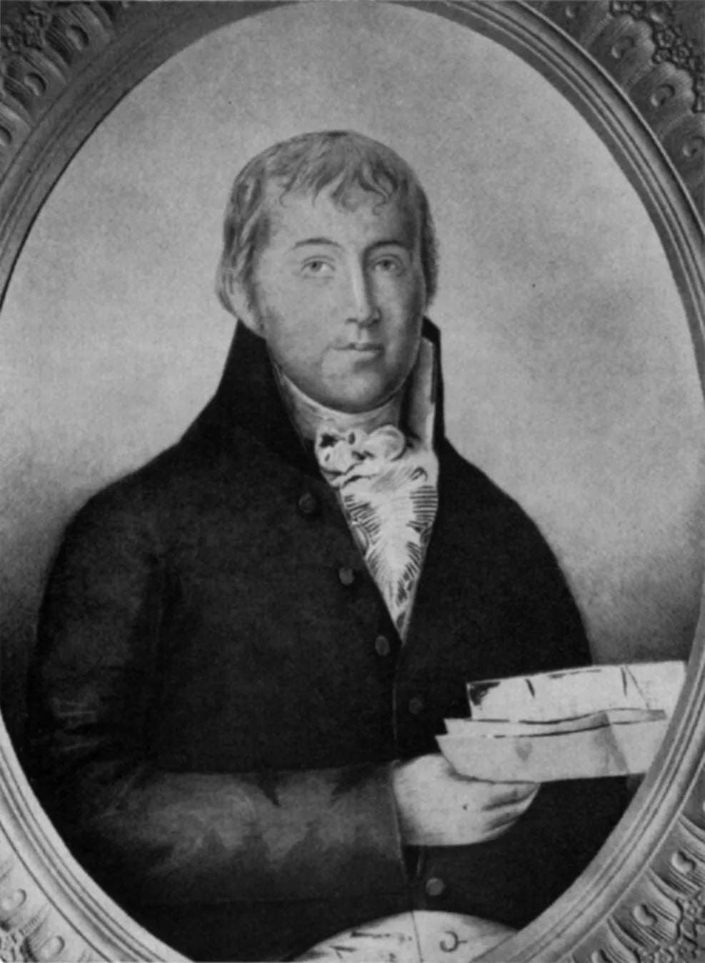 Porträt von Gottlieb Wilhelm Hoffmann (1771–1846) – Gedenkseite