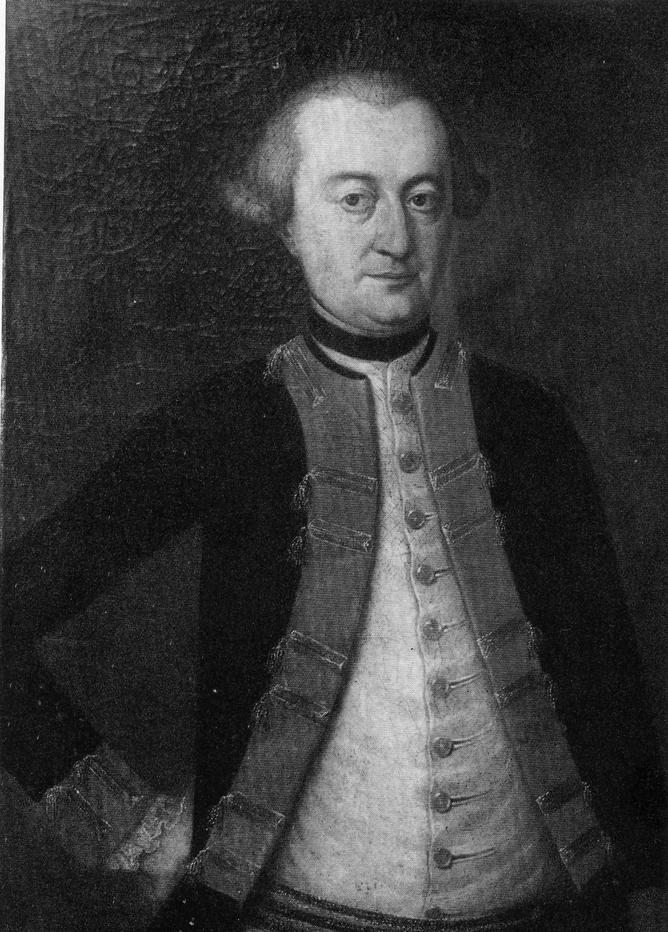Porträt von Gottlob Moriz Christian von Wacks (1720–1807) – Gedenkseite