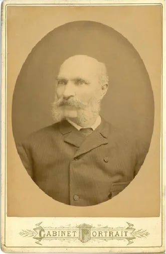 Portrait of Fryderyk Sellin (1831–1914) – memorial page