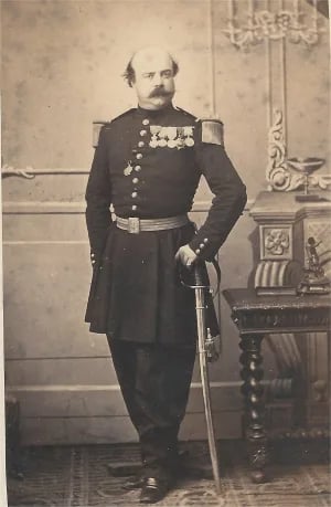 Porträt von Alfred Quesnay de Beaurepaire (1830–1898) – Gedenkseite