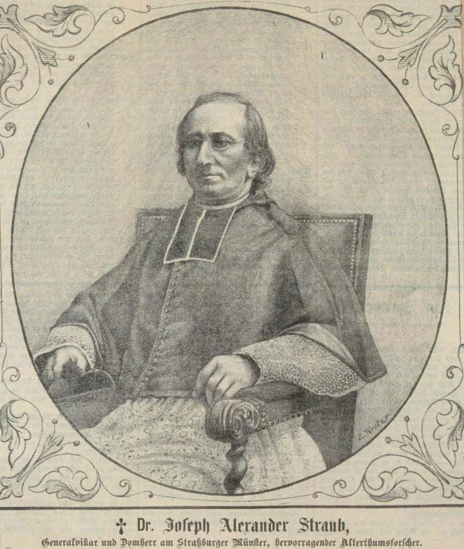 Portrait of Alexandre Joseph Straub (1825–1891) – memorial page