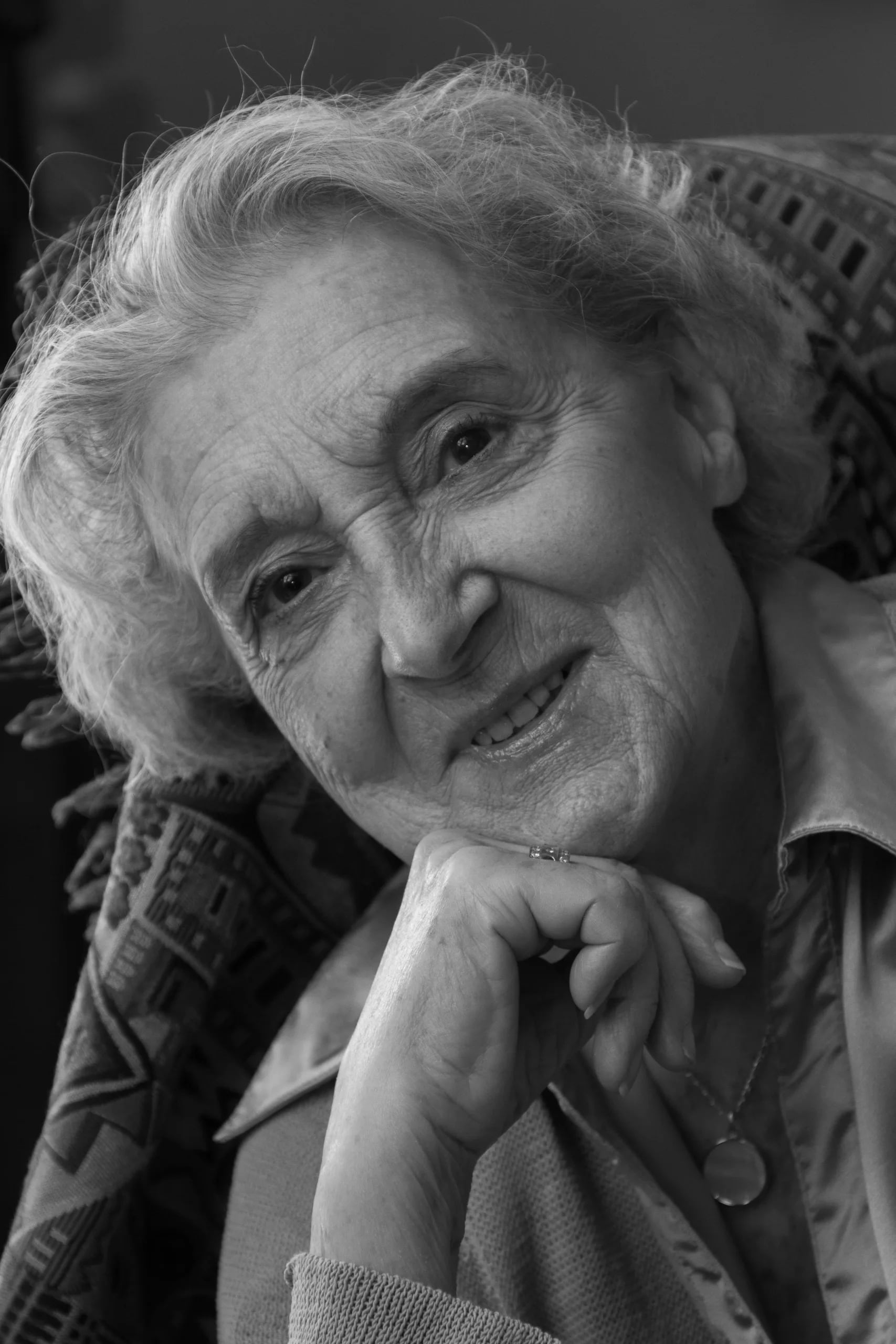 Portrait of Dinah Faust (1926–2023) – memorial page